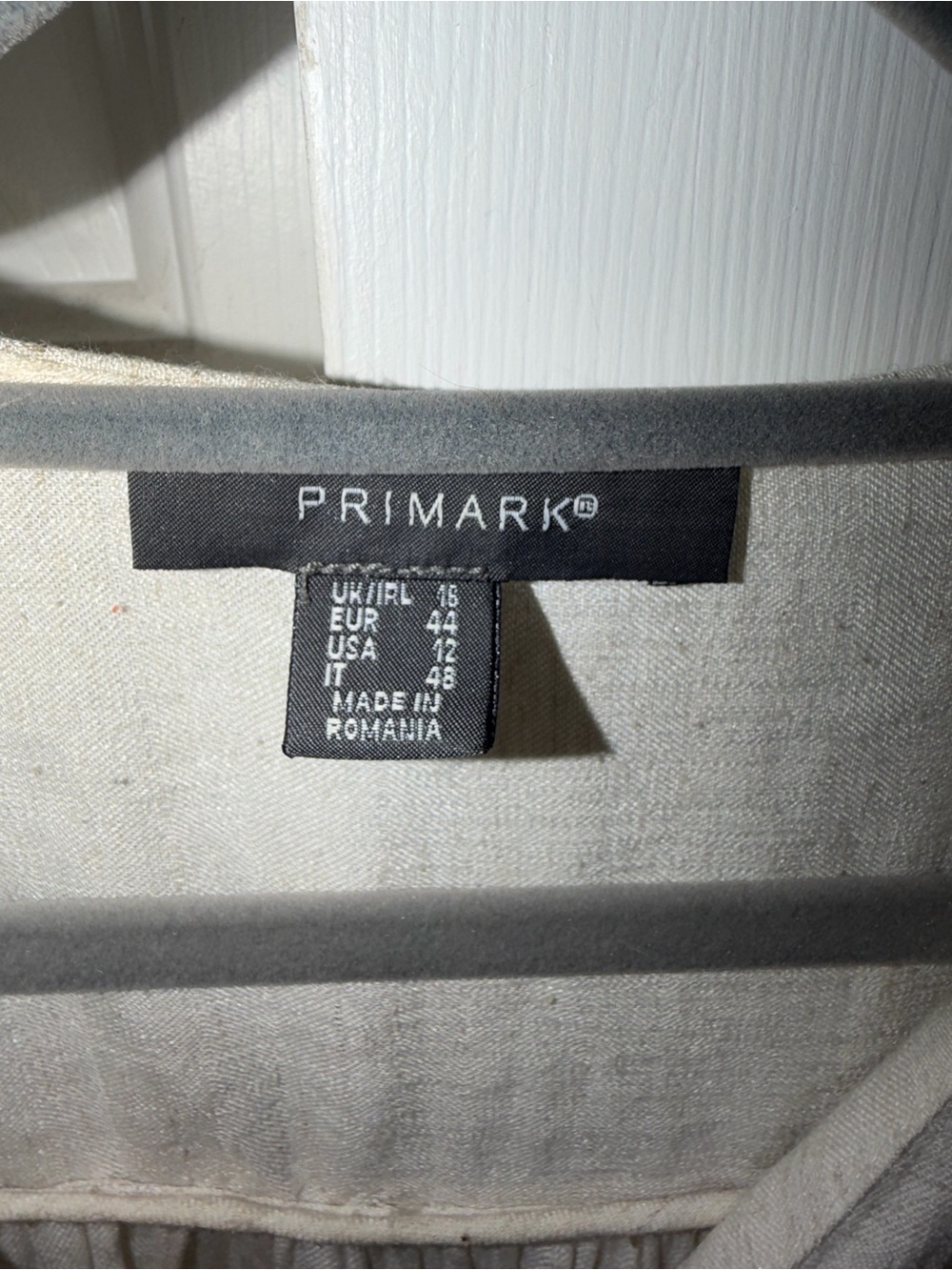 Primark Button-Front Drawstring Blouse - Picture 2 of 3
